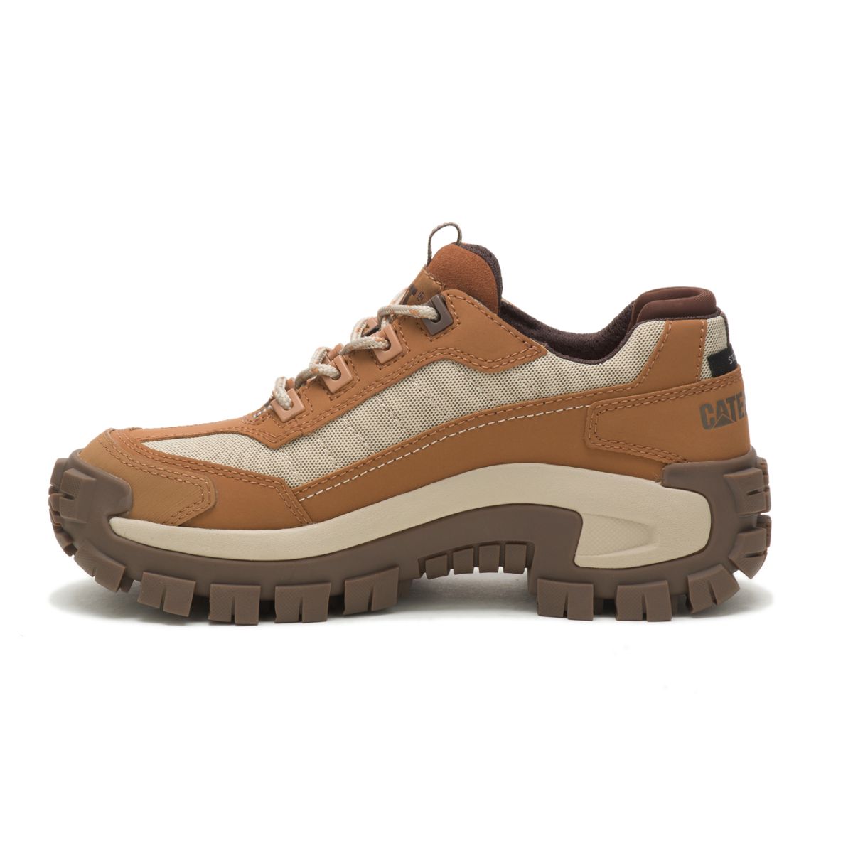 Invader Steel Toe Work Shoe, Brown Sugar/Tan, dynamic 3