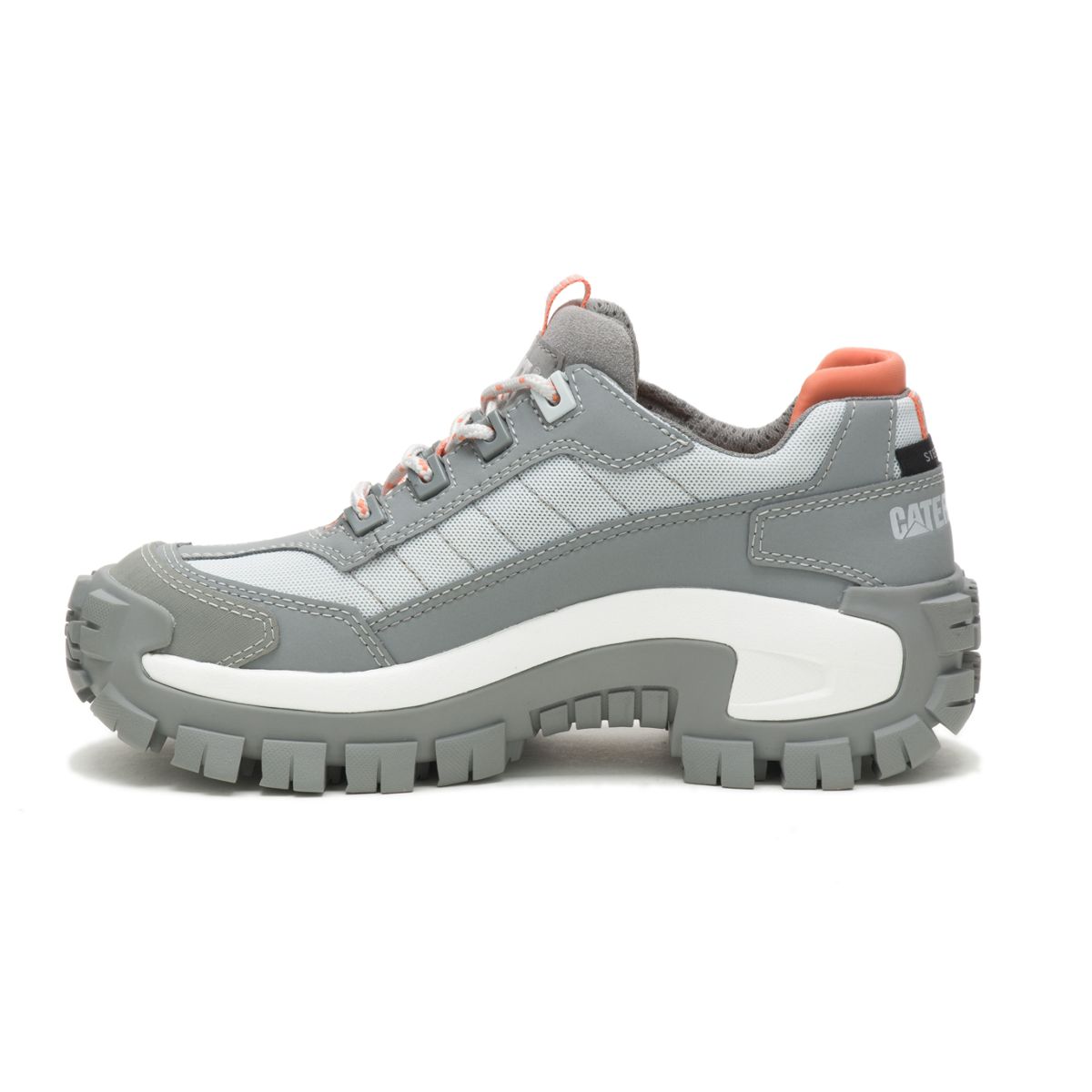 Invader Steel Toe Work Shoe, Wild Dove/Glacier Grey, dynamic 4