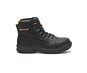 Resorption Waterproof Composite Toe Work Boot, Black, dynamic