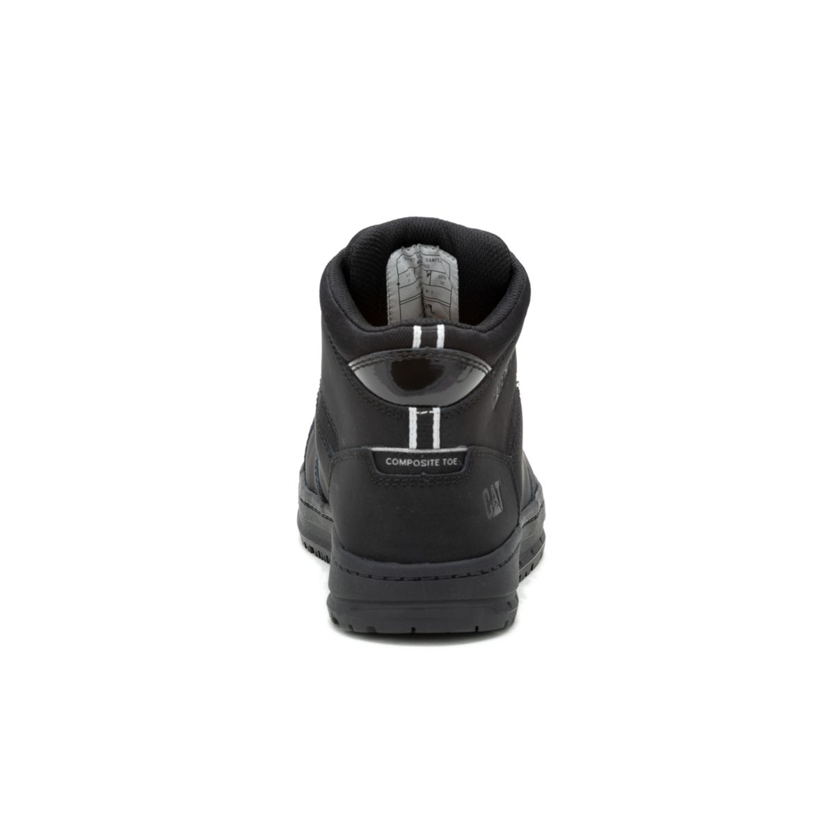 Streamline Court Mid Composite Toe Work Shoe, Black, dynamic 5