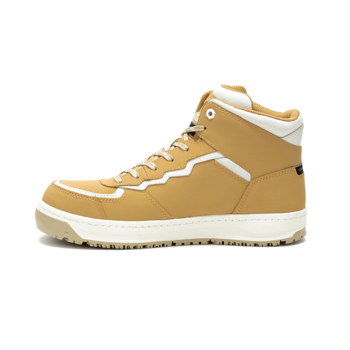 Streamline Court Mid Composite Toe Work Shoe, Taffy, dynamic 4