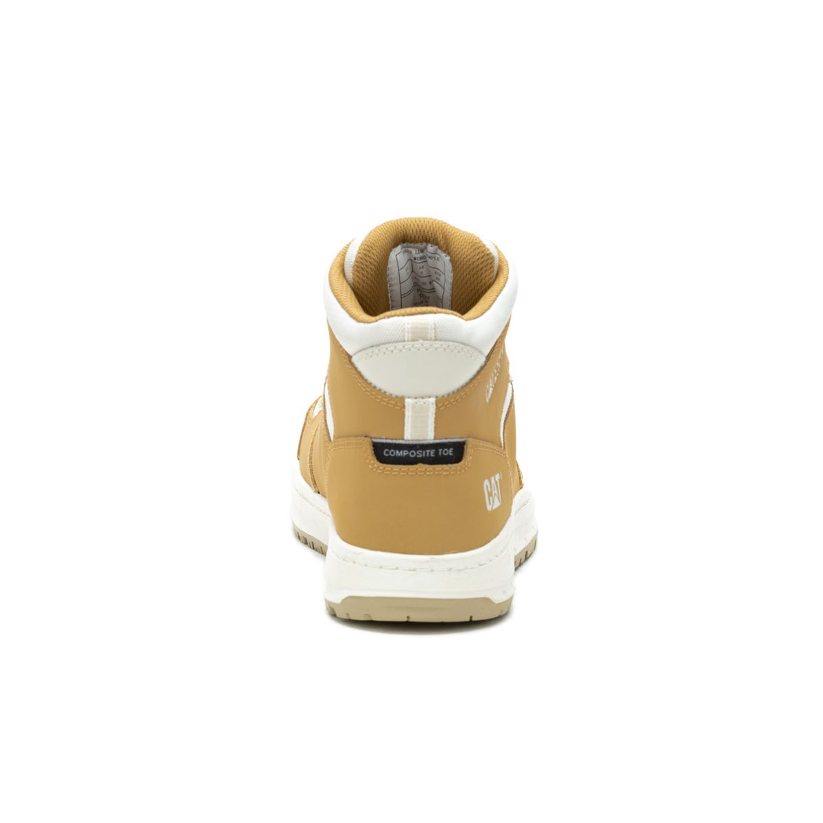 Streamline Court Mid Composite Toe Work Shoe, Taffy, dynamic 5