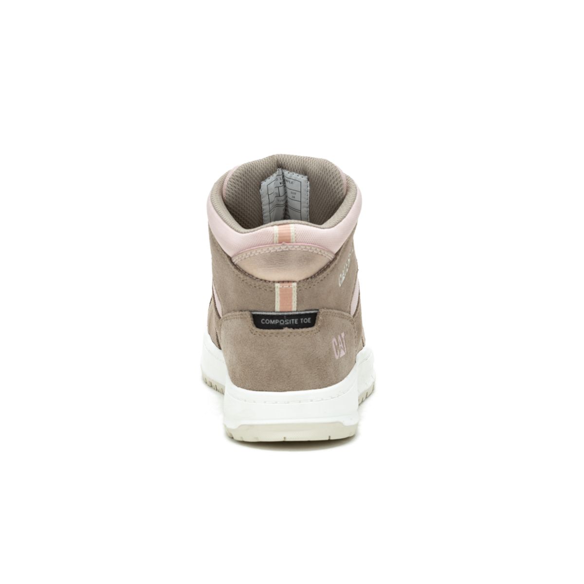 Streamline Court Mid Composite Toe Work Shoe, Griege, dynamic 5