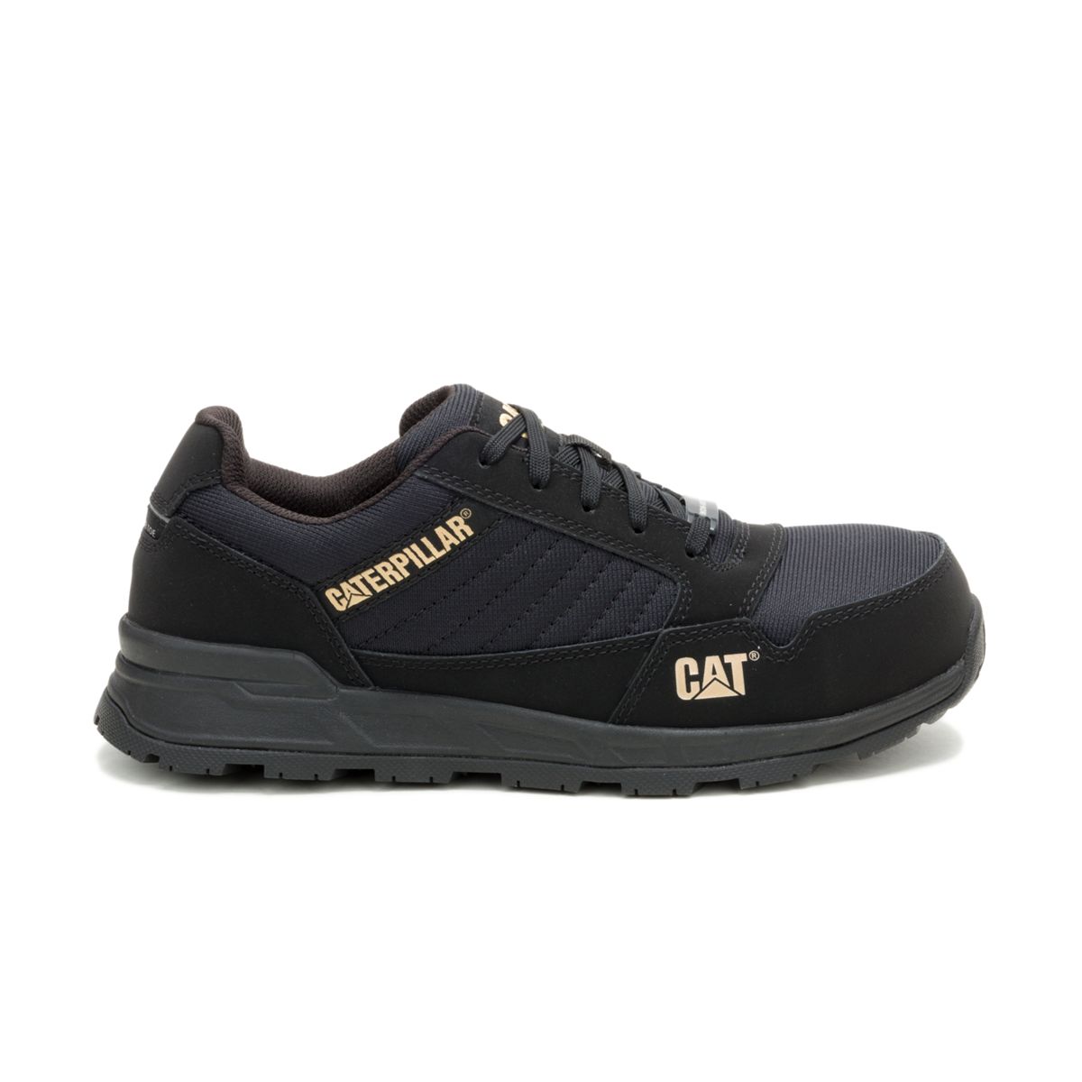 Venward Composite Toe Static Dissipative Work Shoe, Black, dynamic 1