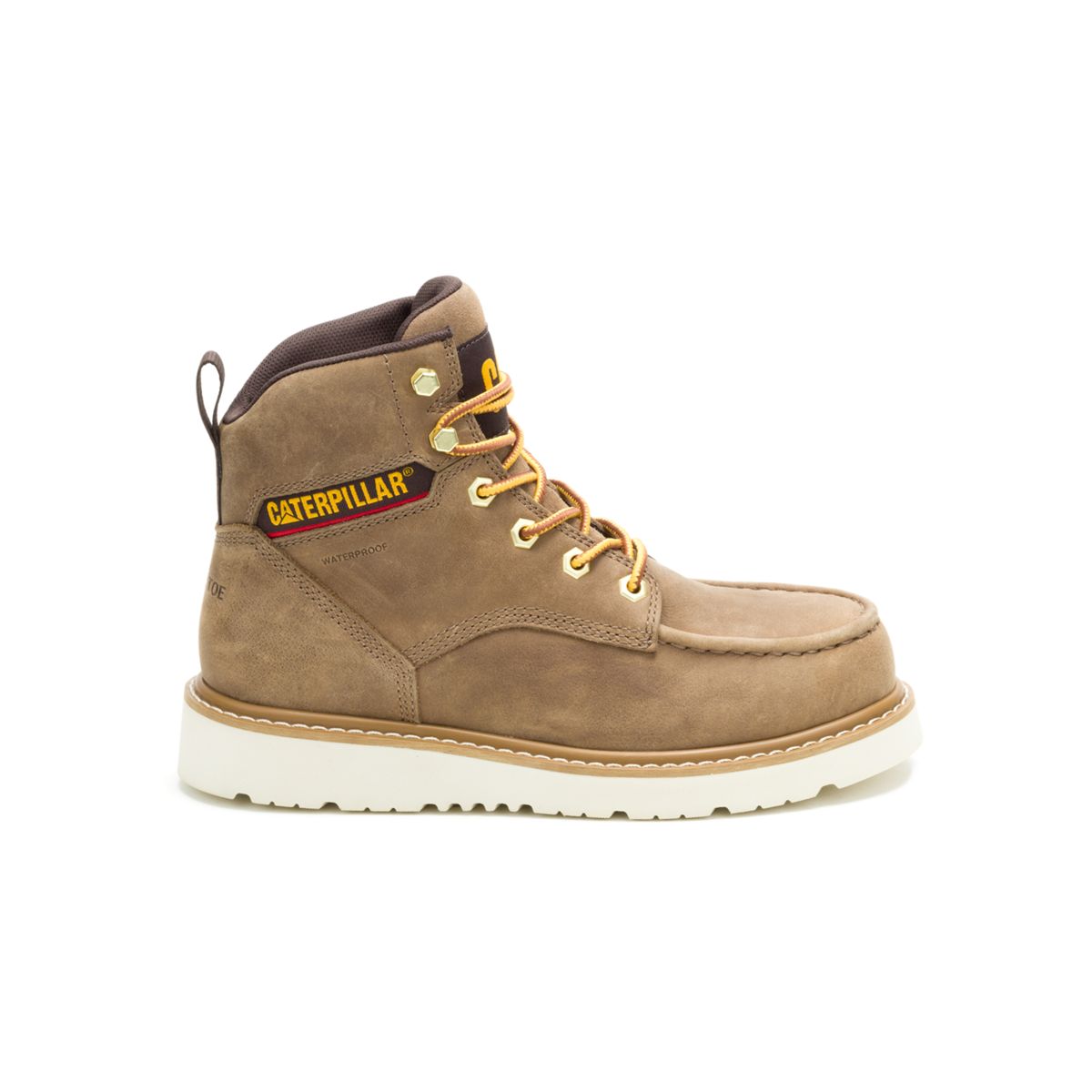 Reclaimer Wedge Waterproof Steel Toe Work Boot, Sand, dynamic 1