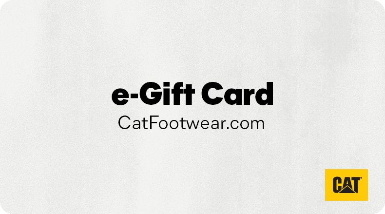 Cat Footwear Gift Card, e-gift card, dynamic