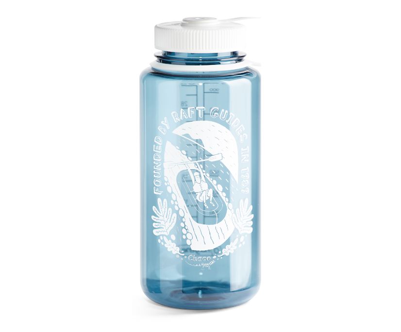 Nalgene 32oz Tritan Water Bottle, Cadet Blue, dynamic 1
