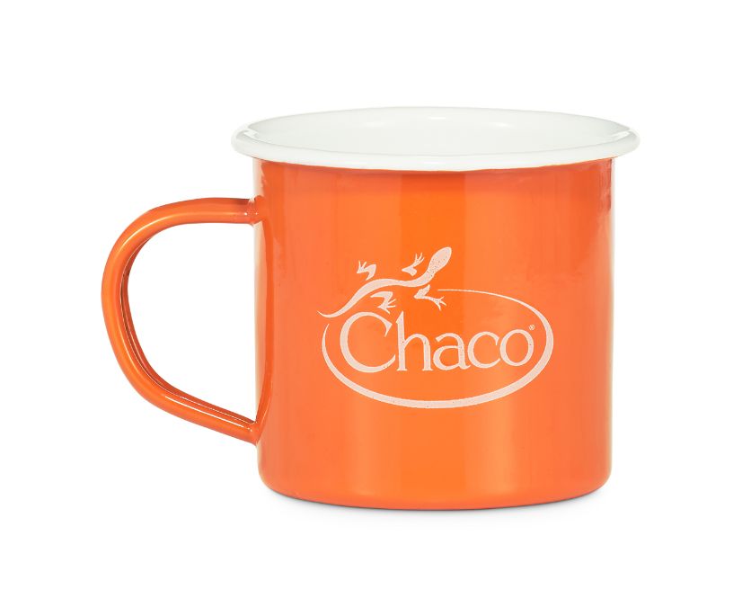 Chaco Enamel Mug, Poppy, dynamic 1