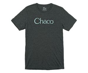 Chaco Logo Tee, Dark Grey, dynamic