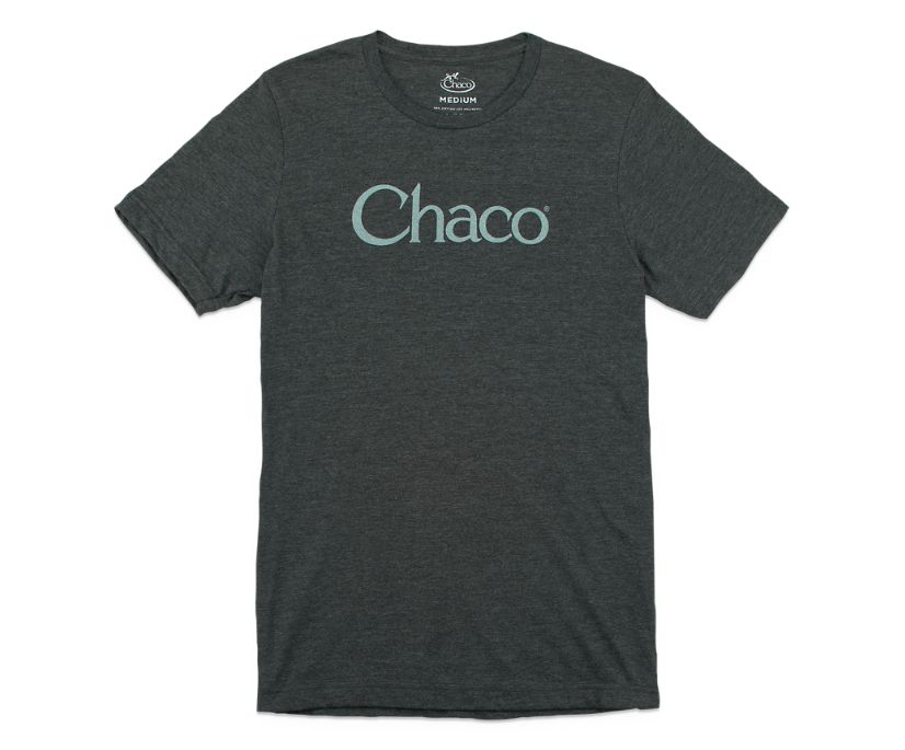 Chaco Logo Tee, Dark Grey, dynamic 1
