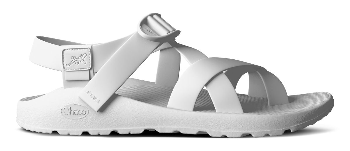 white chaco sandals