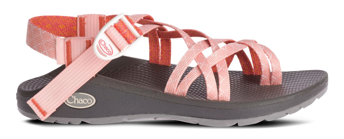 ZX/2 Cloud Dual Adjustable Straps Cushioned Sandal, Espiga Peach, dynamic 1