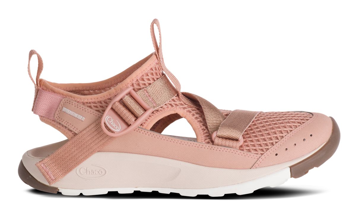 metallic rose chacos