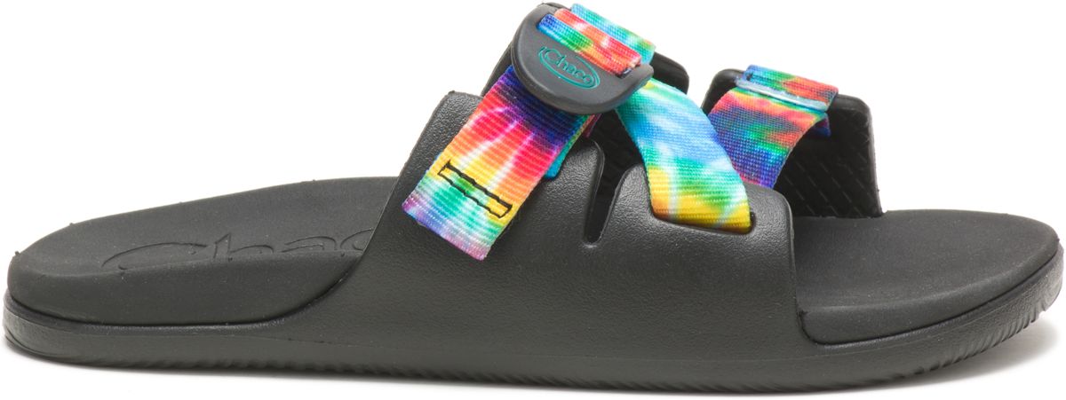 Chillos Slide, Dark Tie Dye, dynamic