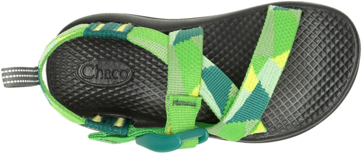 Z/1 EcoTread™ Sandal, Patchwork Green, dynamic 2