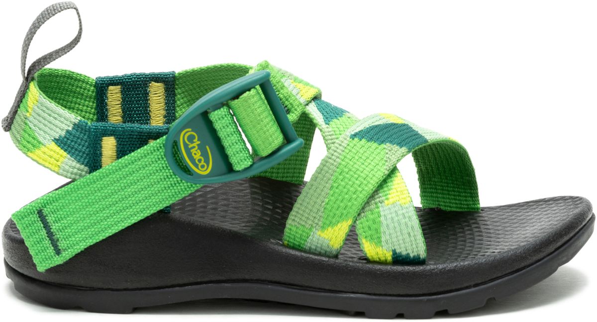Z/1 EcoTread™ Sandal, Patchwork Green, dynamic