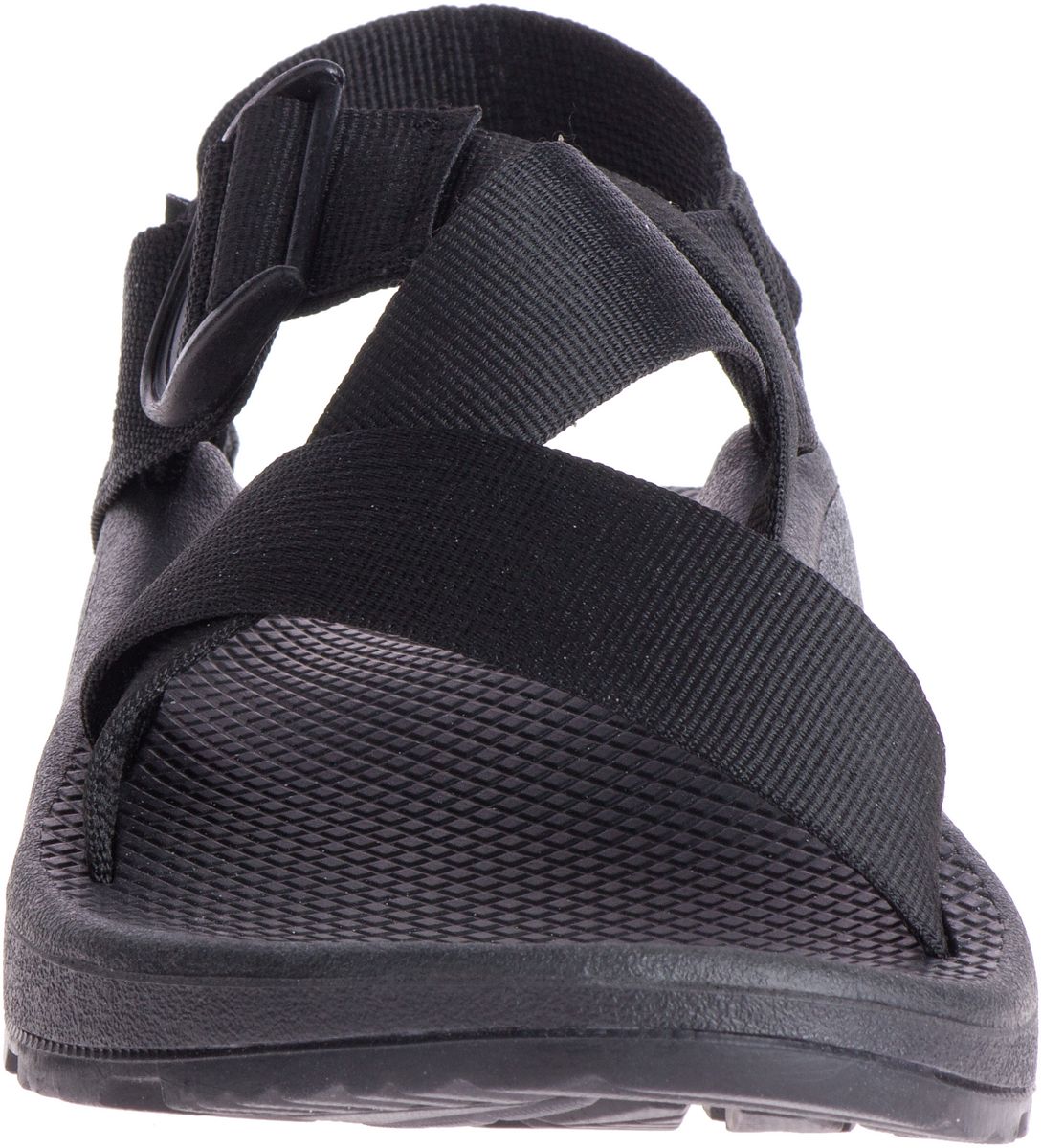 Mega Z/Cloud Wide-Strap Cushioned Sandal, Solid Black, dynamic 5