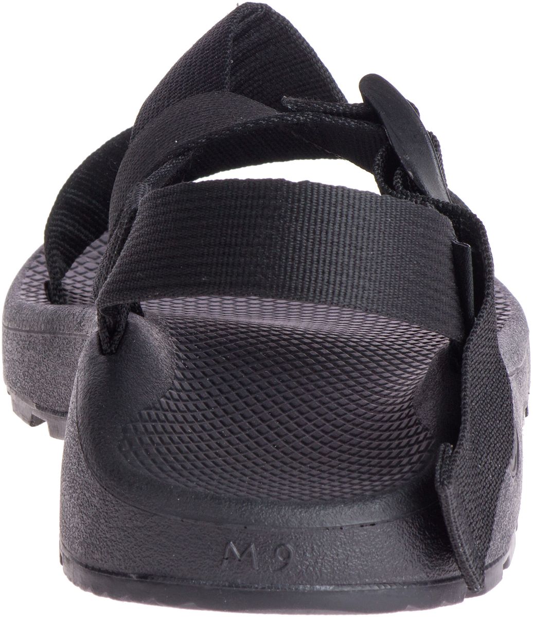 Mega Z/Cloud Wide-Strap Sandal, Solid Black, dynamic 6