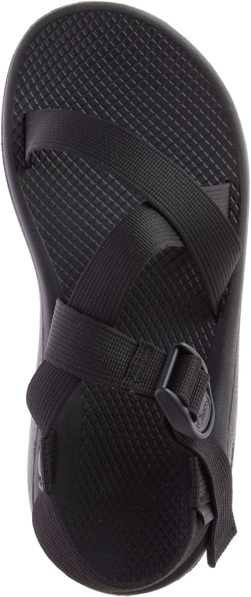 Z/Cloud Adjustable Strap Cushioned Sandal, Solid Black, dynamic 2