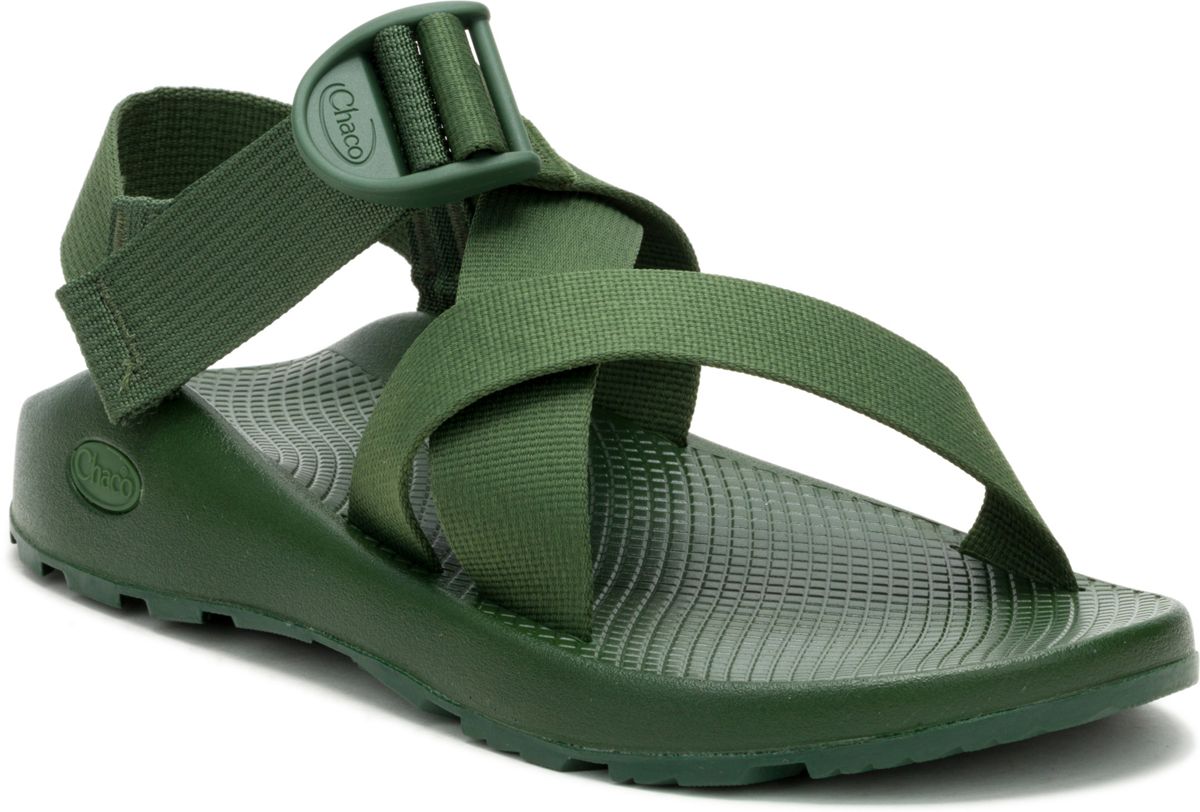 Mega Z/1 Wide-Strap Classic Sandal, Dark Ivy, dynamic 2
