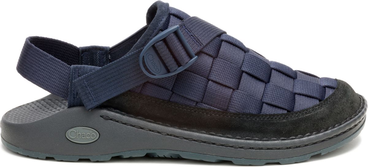 Canyon Woven Clog, Navy Alloy, dynamic 1