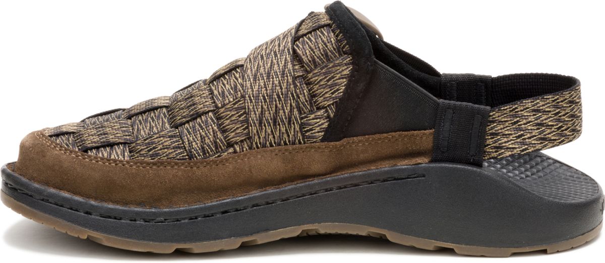 Canyon Woven Clog, Hut Dark Sand, dynamic 6