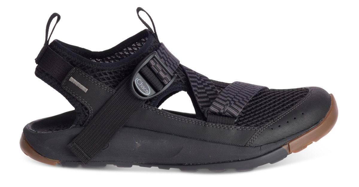 mens black chacos on sale