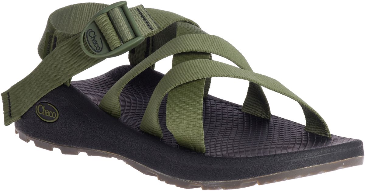 Banded Z/Cloud Cushioned Sandal, Moss Lichen, dynamic 4