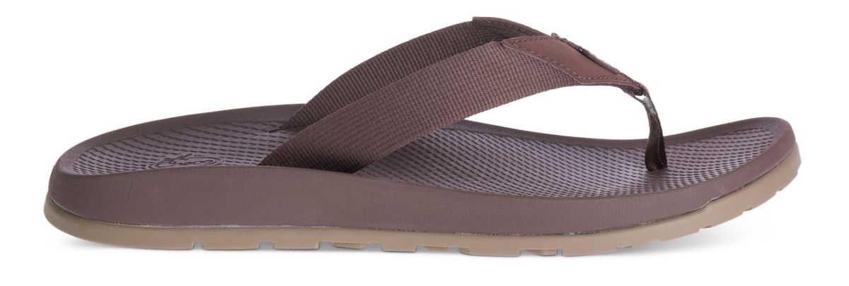 black chaco flip flops