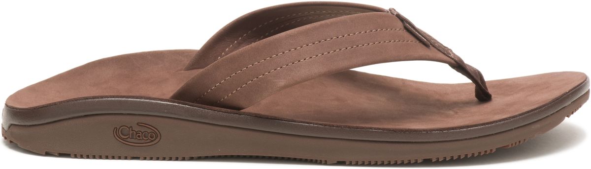 Classic Leather Flip, Dark Brown, dynamic 1