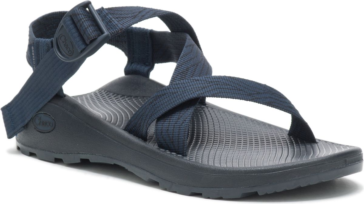 Z/Cloud Cushioned Sandal, Serpent Navy, dynamic 4