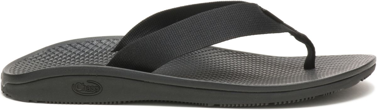 Chaco Men's Classic Leather Flip Flop - Black