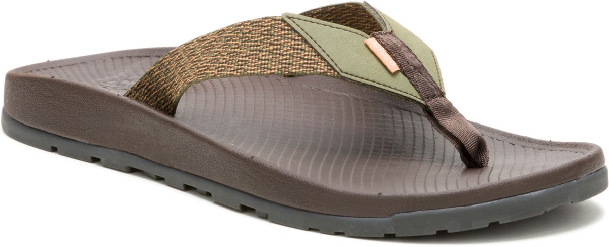 Lowdown Flip Flop, Meadow Earthy Oak, dynamic 4