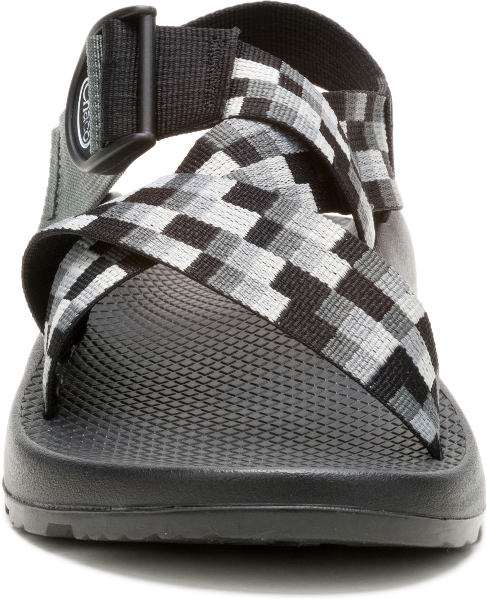 Mega Z/1 Wide-Strap Classic Sandal, Pixel B + W, dynamic 4