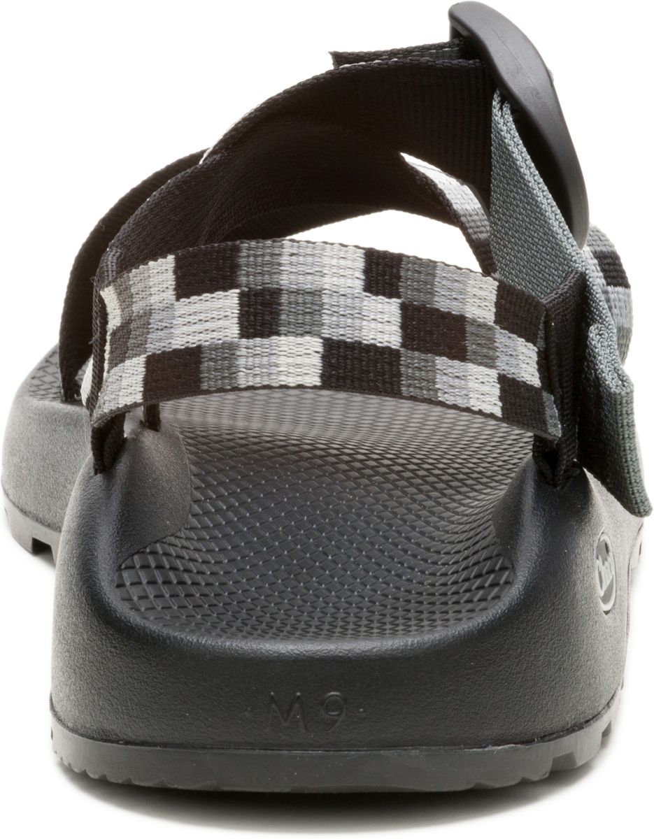 Mega Z/1 Wide-Strap Classic Sandal, Pixel B + W, dynamic 6