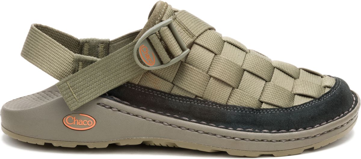 Canyon Woven Clog, Mossy Olive, dynamic 1