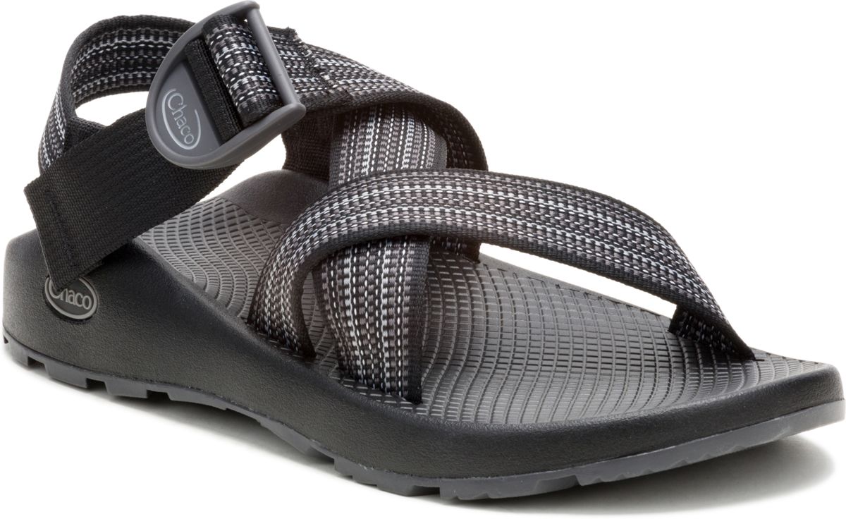 Mega Z/1 Wide-Strap Classic Sandal, Hitch B&W, dynamic 6