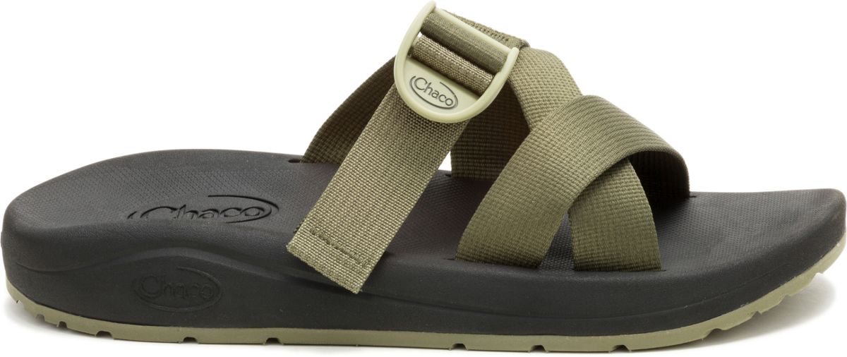 CushZ Extra Cushioned Slide, Mossy Olive, dynamic 1