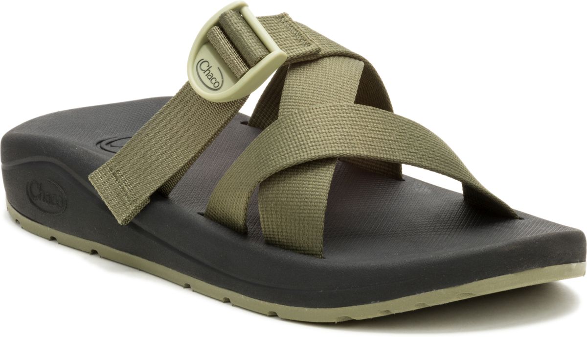 CushZ Extra Cushioned Slide, Mossy Olive, dynamic 4