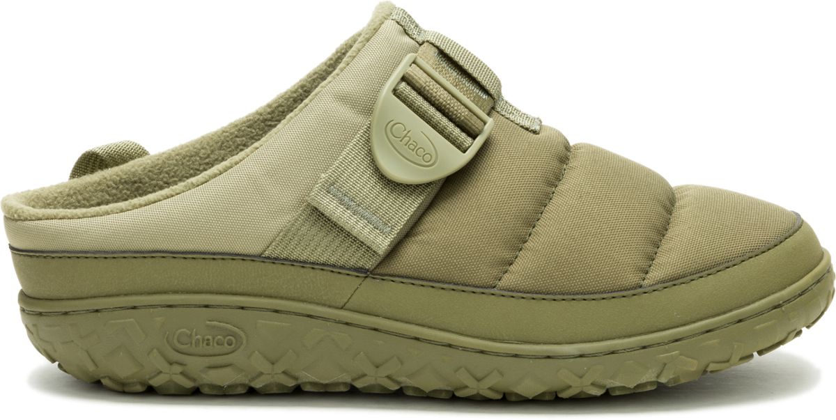 Ramble Rugged Canvas Clog, Olive, dynamic 1