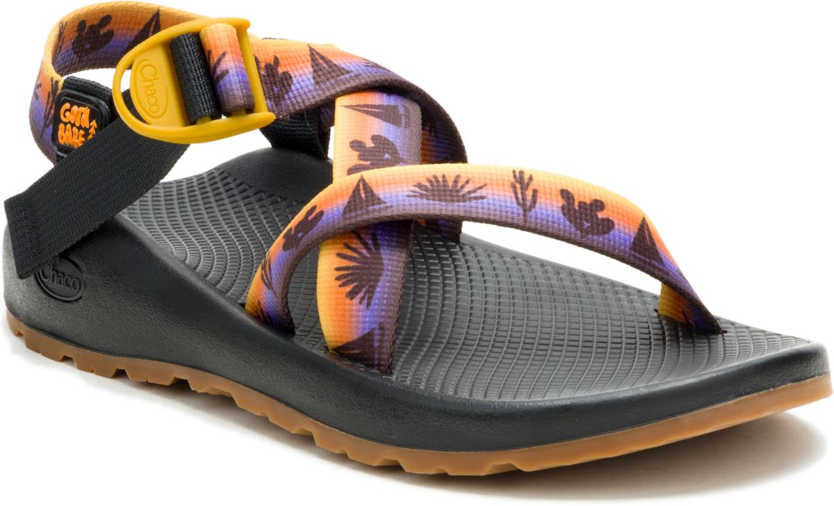 Chaco x Goth Babe Z/1 Classic Sandal, Neon Trees, dynamic 3