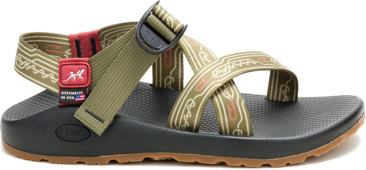 Z/1 Adjustable Strap Classic Sandal, Knotty Camo Green, dynamic