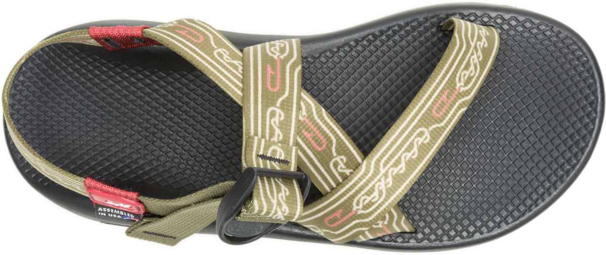 Z/1 Adjustable Strap Classic Sandal, Knotty Camo Green, dynamic 3