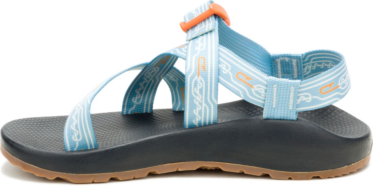 Z/1 Adjustable Strap Classic Sandal, Knotty Sky Blue, dynamic 6