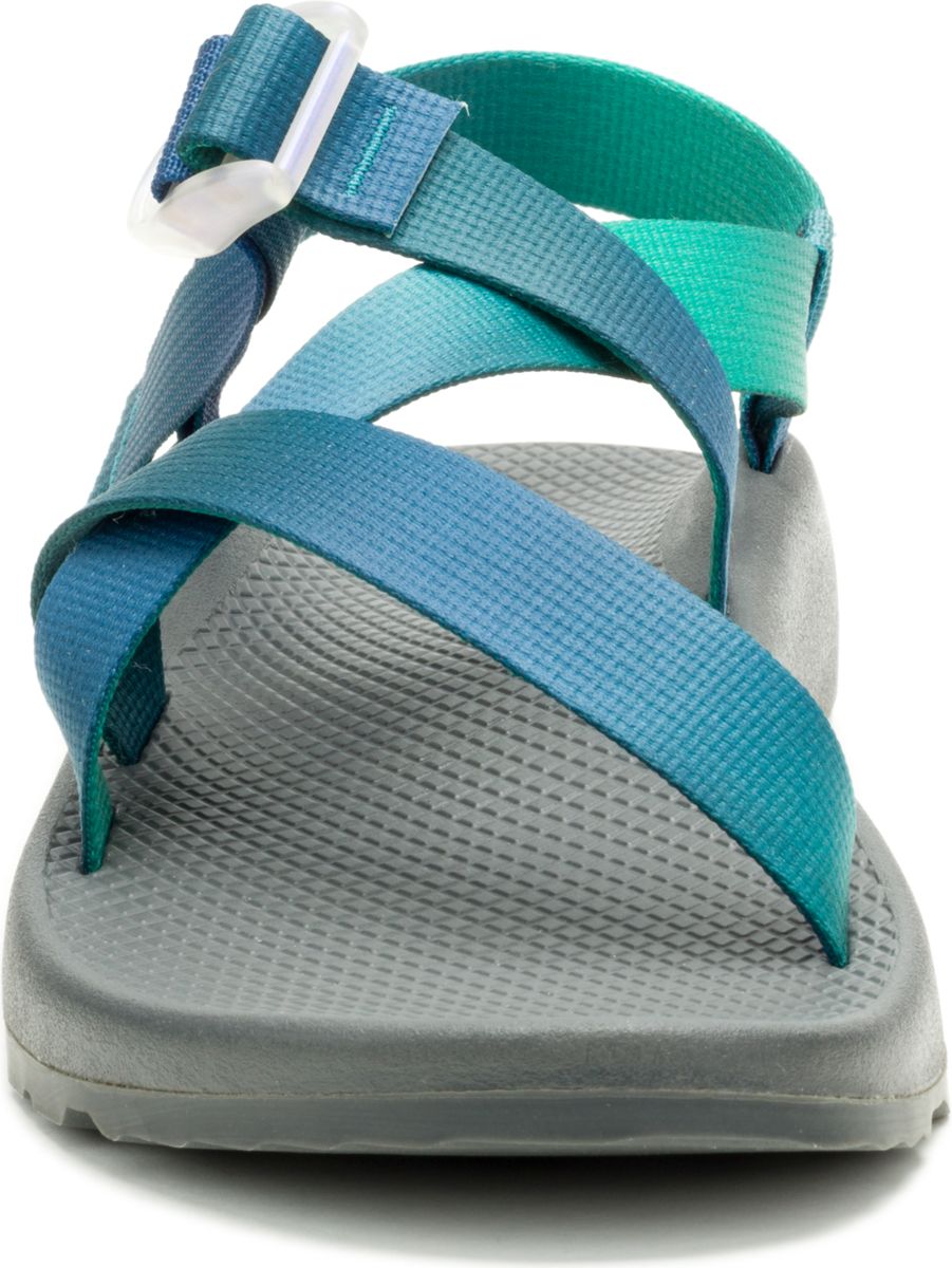Aura Z/1 Adjustable Strap Wide-Width Classic Sandal, 222 Deep Teal, dynamic 6