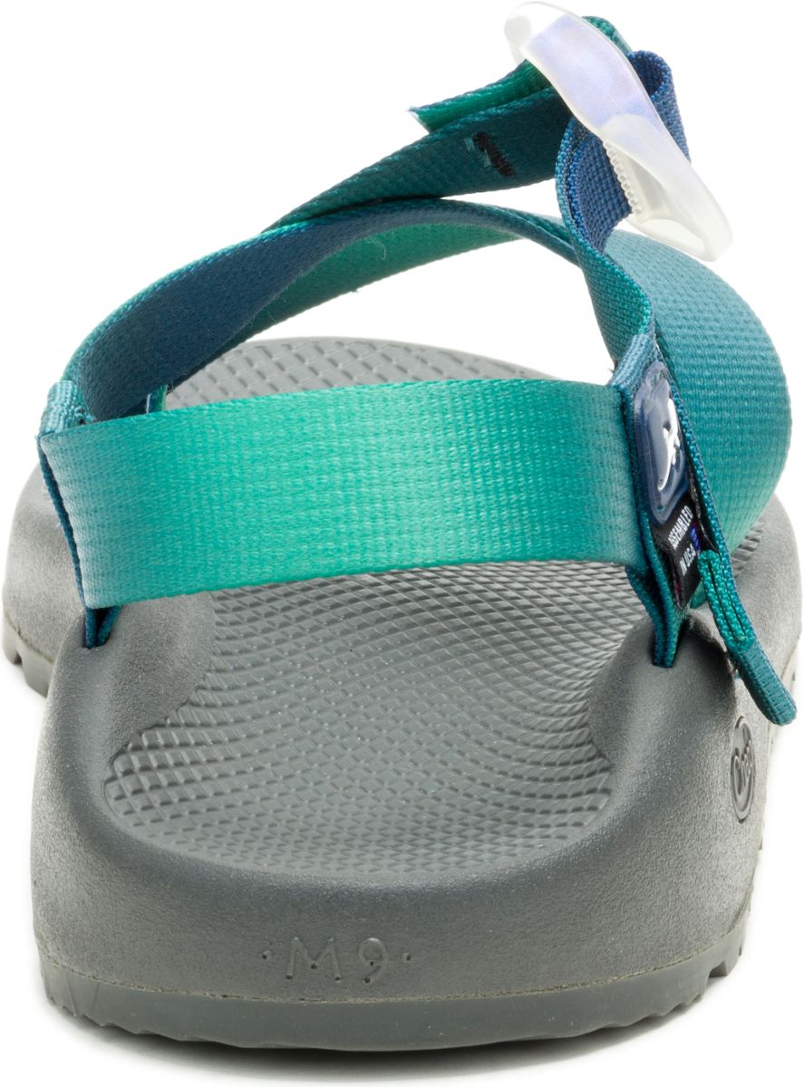 Aura Z/1 Adjustable Strap Wide-Width Classic Sandal, 222 Deep Teal, dynamic 7