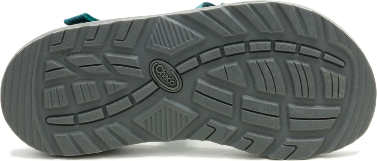Aura Z/1 Adjustable Strap Wide-Width Classic Sandal, 222 Deep Teal, dynamic 4