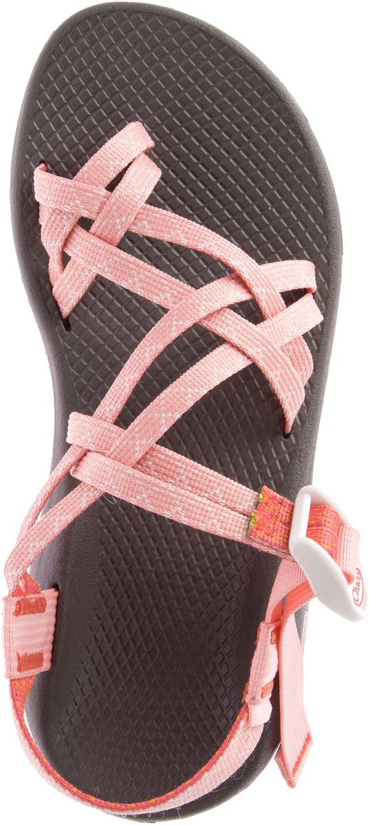 ZX/2 Cloud Dual Adjustable Straps Cushioned Sandal, Espiga Peach, dynamic 2