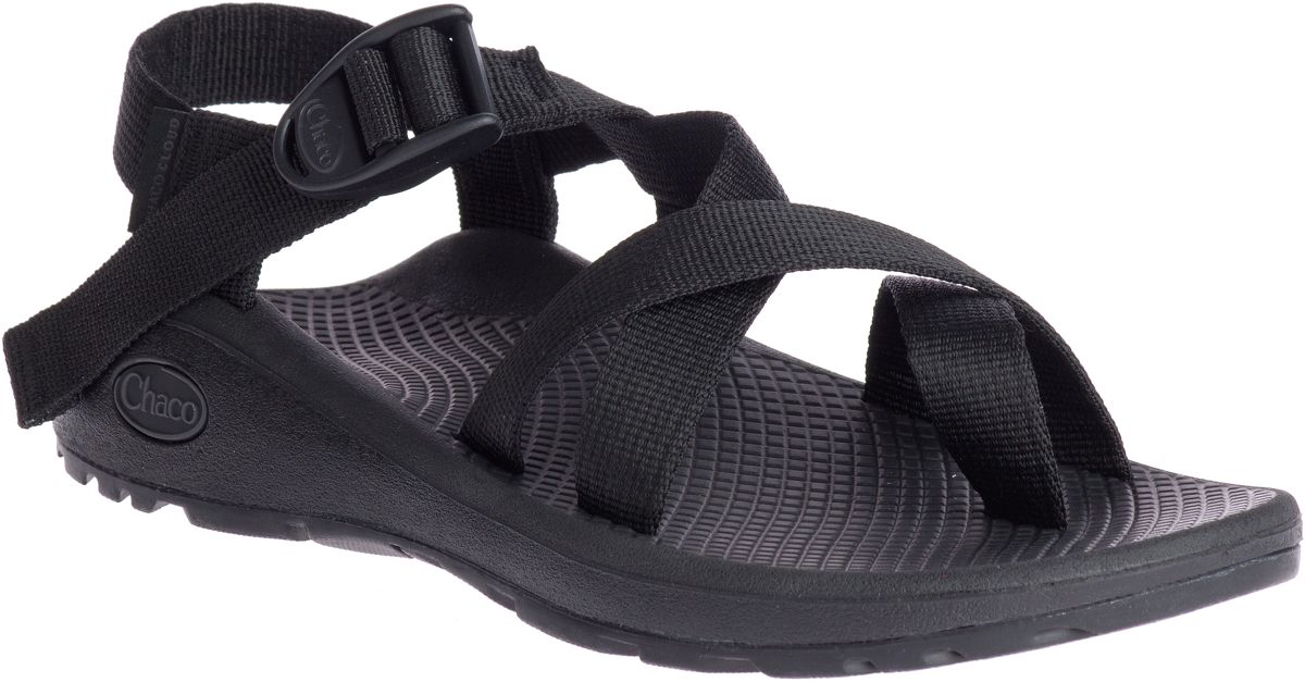 Z/Cloud 2 Cushioned Wide Width Sandal, Solid Black, dynamic 5