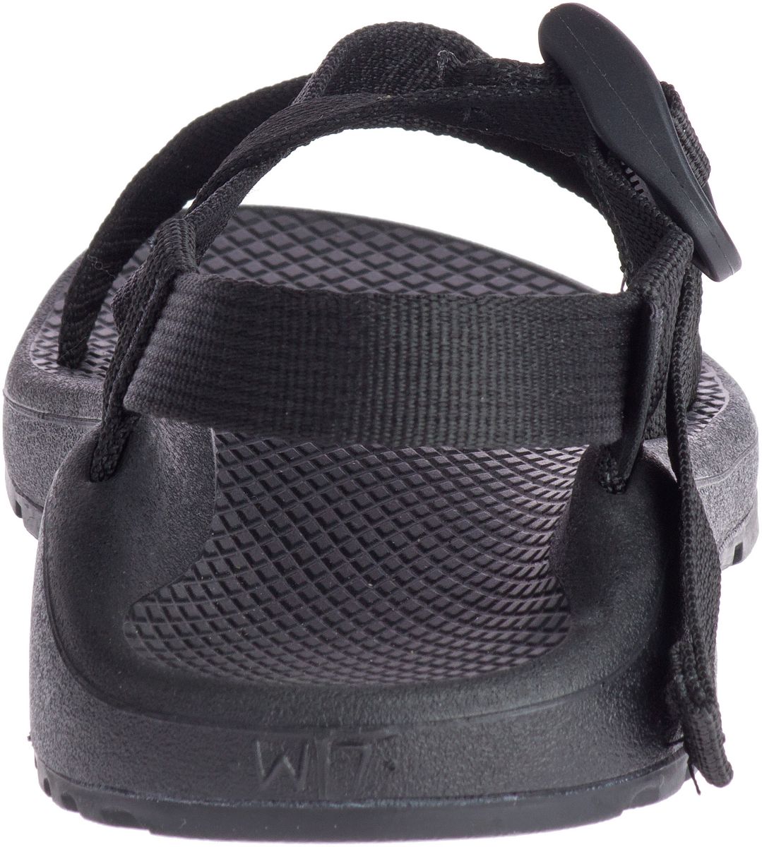 Z/Cloud Adjustable Strap Wide-Width Cushioned Sandal, Solid Black, dynamic 5